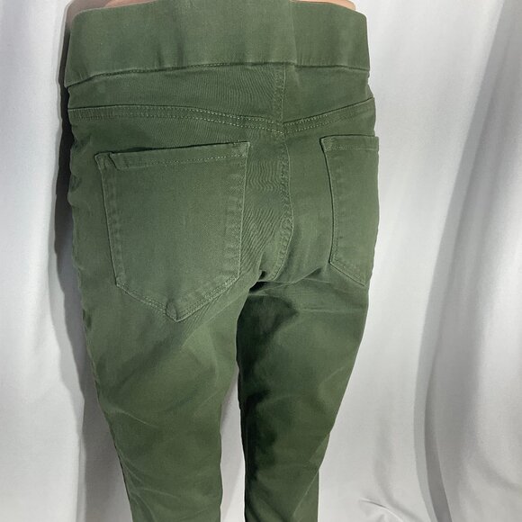 Nine West Green Heidi Pull-On Skinny Sz 8 Pants - Picture 4 of 13